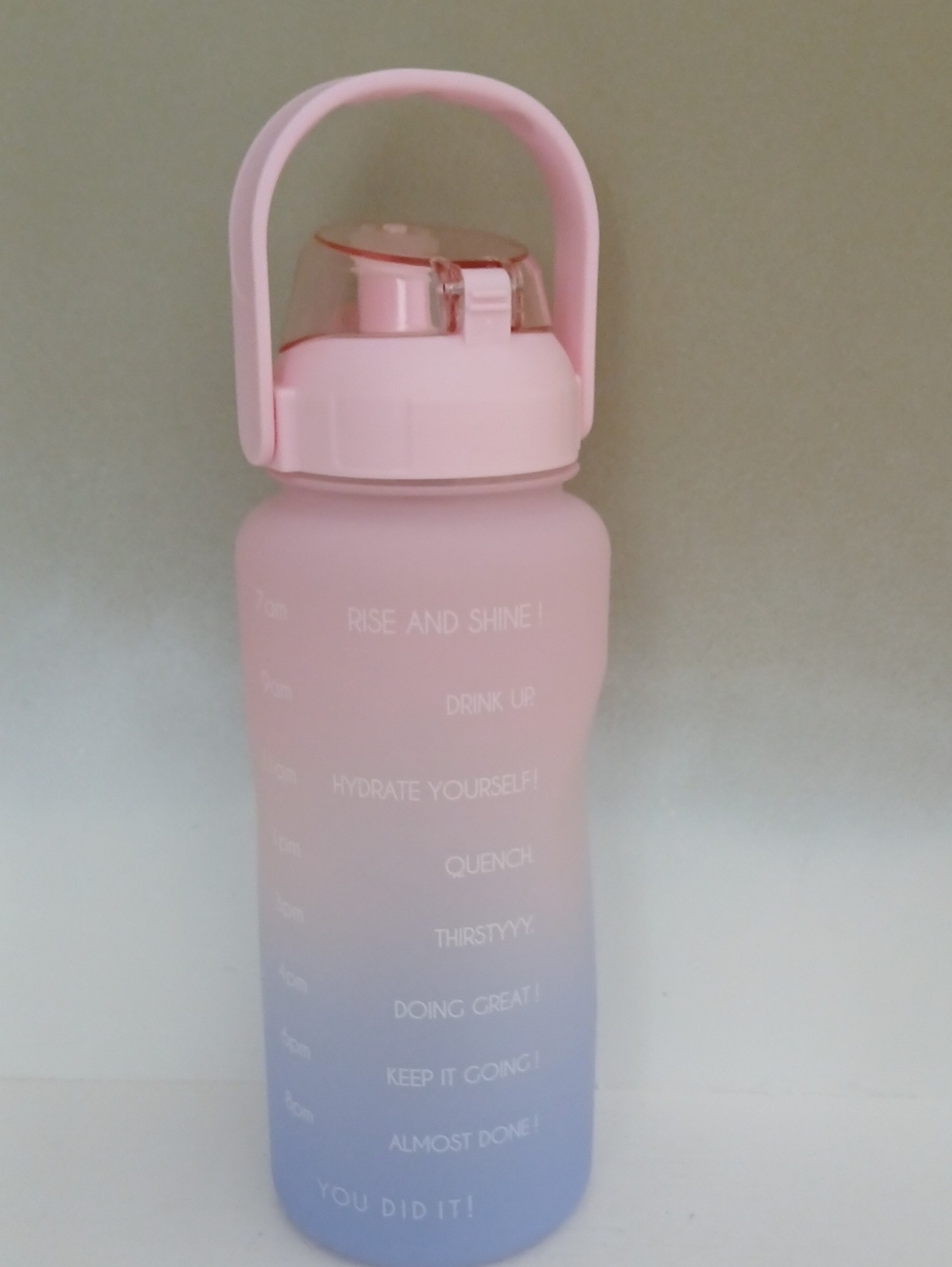 Motivational Water Bottle